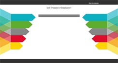 Desktop Screenshot of pdf-freedownload.com